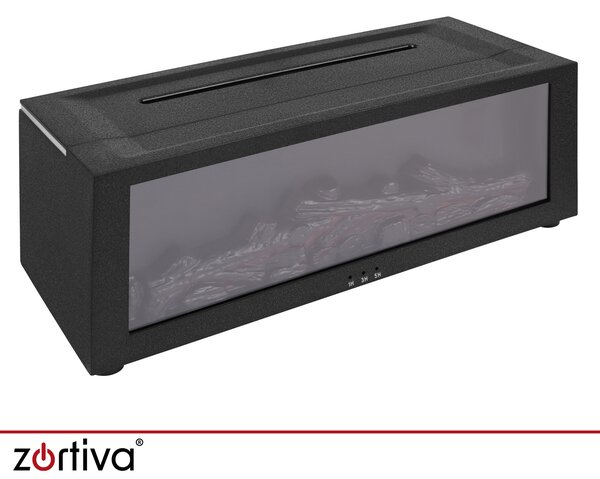 Difuzor aromaterapie și umidificator de aer - aparat cu uleiuri esențiale cu efect de șemineu Zortiva 150 ml