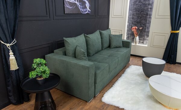 Canapea Extensibilă Claudia Bonell Mini, Verde brad