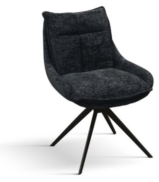 SET 2 Scaune Magnum, structura metalica, tesatura - GRI - STANDARD