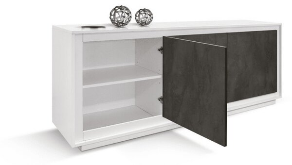 COMODA INDUSTRY - LEMN RUSTIC - 140 cm / 50 cm / H 80 cm