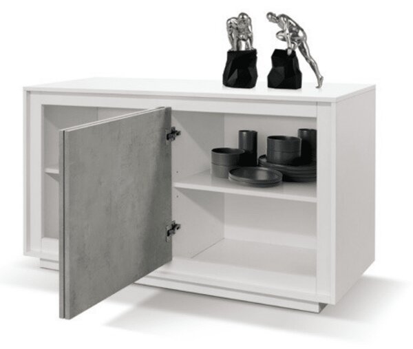 COMODA INDUSTRY - LEMN RUSTIC - 140 cm / 50 cm / H 80 cm