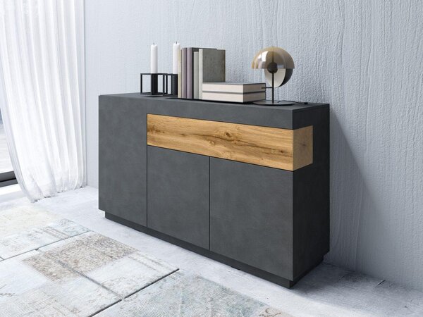 Comodă Stacey Typ 43 (matera + stejar wotan). Promo -16%. 1030482