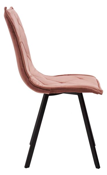 Scaun Rombo,structura metalica ,catifea
