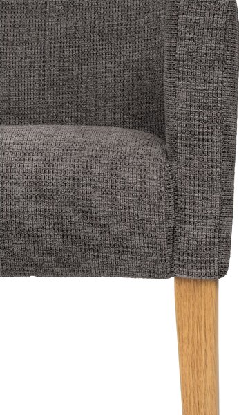 Fotoliu King gri-maro 60/65/90 cm