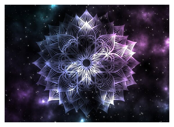Tablou - Mandala Lotus în spațiu (70x50 cm)