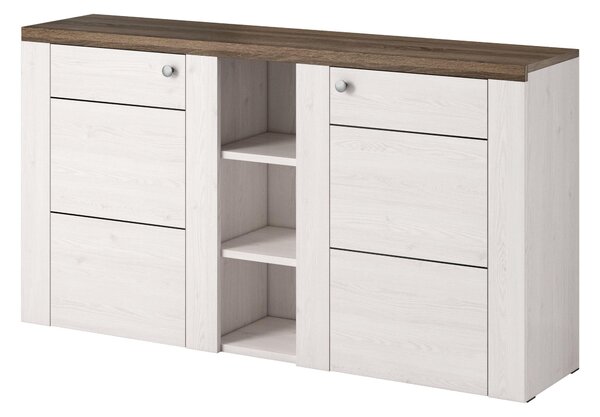 Dulap Larita Typ 26 (sibiu larche + Stejar sonoma trufă). Promo -20%. 1030515