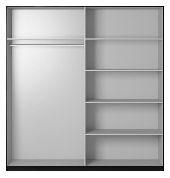 Dulap de haine Benson Typ 58 (negru). Promo -16%. 1030596