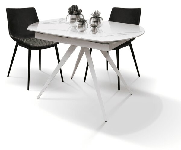 Scaun River, piele ecologica, structura metalica - GRI ANTRACIT - PIELE ECOLOGICA - NEGRU - STANDARD