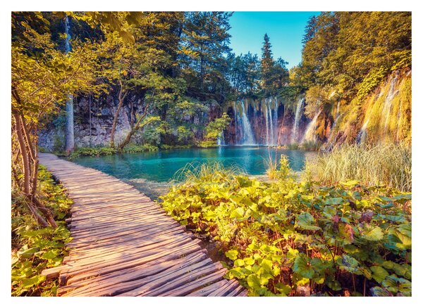 Tablou - Lacurile Plitvice, Croația (70x50 cm)