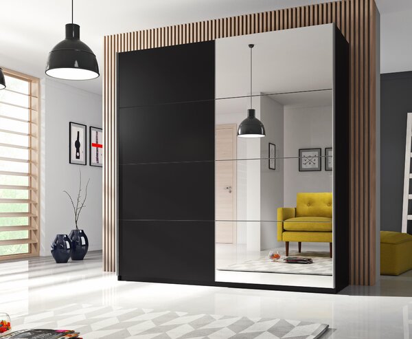 Dulap de haine Benson Typ 58 (negru). Promo -16%. 1030596