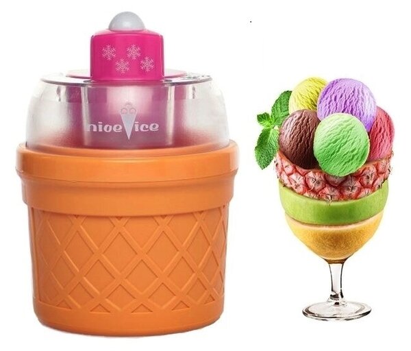 Aparat de facut inghetata Nice Ice Cream Maker + 3 pahare speciale