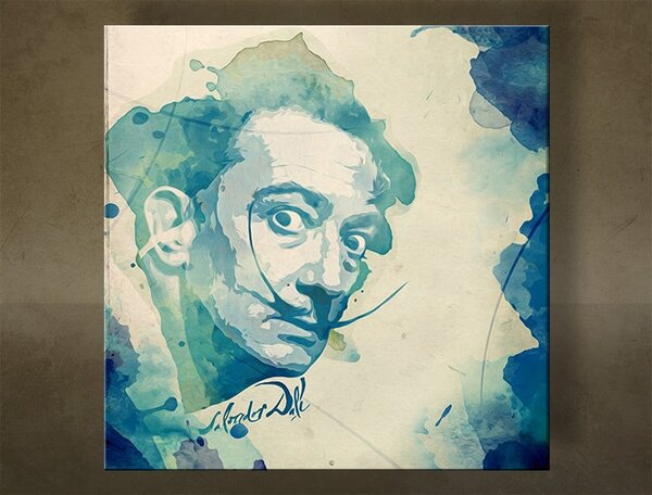 Tablou de perete Salvador Dalí - AQUArt / Tom Loris 004AA1 - 40x40 cm