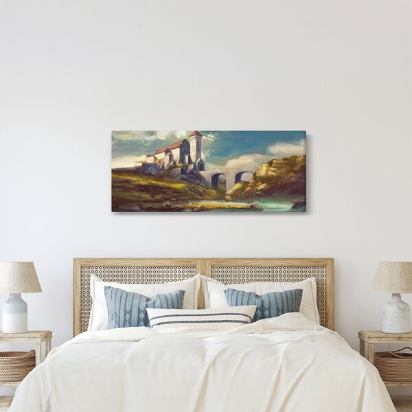 Tablou - Castelul medieval (120x50 cm)