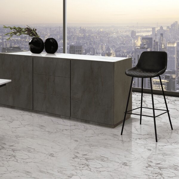 Scaun bar River, piele ecologica structura metalica