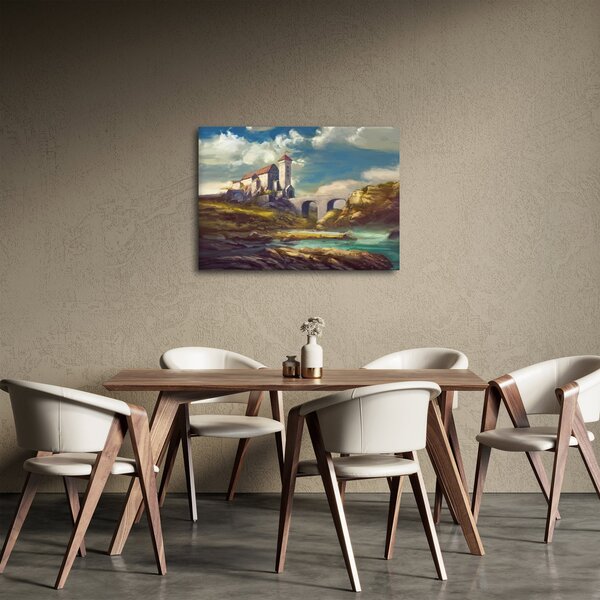 Tablou - Castelul medieval (70x50 cm)