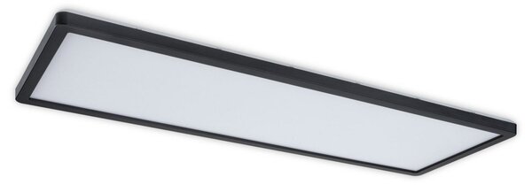 Paulmann Atria Shine panou 3 faze negru 840 58x20, reglabil, Negru, Camera de zi / sufragerie, Plastic, Modern