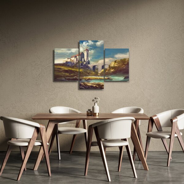 Tablou - Castelul medieval (90x60 cm)