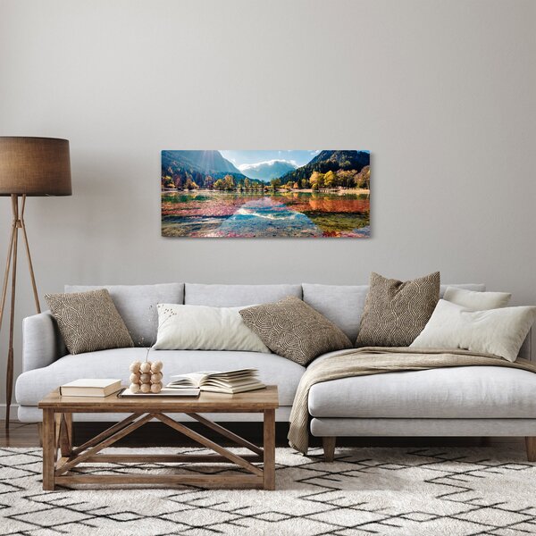 Tablou - Lacul Jasna, Gozd Martuljek, Alpii Iulieni, Slovenia (120x50 cm)