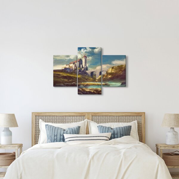 Tablou - Castelul medieval (90x60 cm)