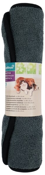 Prosop pentru animale de companie ZOOROYAL 80x35 cm gri-albastru