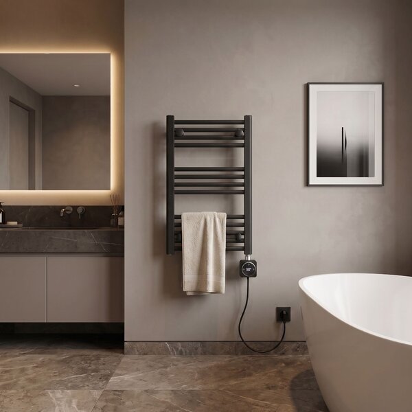 Radiator electric Rea Moris 80X50 Black