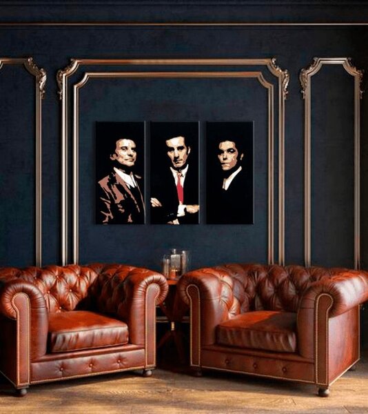 Cei mai mari mafioți de pe ecran GOODFELLAS - Cele mai bune roluri mafiote - 60x40 cm