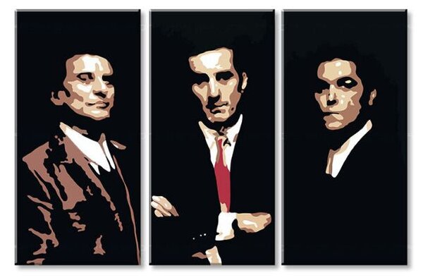 Cei mai mari mafioți de pe ecran GOODFELLAS - Cele mai bune roluri mafiote - 60x40 cm