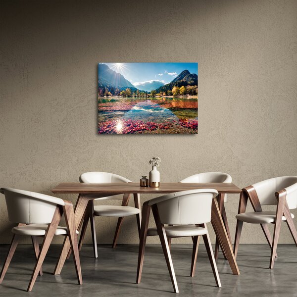 Tablou - Lacul Jasna, Gozd Martuljek, Alpii Iulieni, Slovenia (70x50 cm)