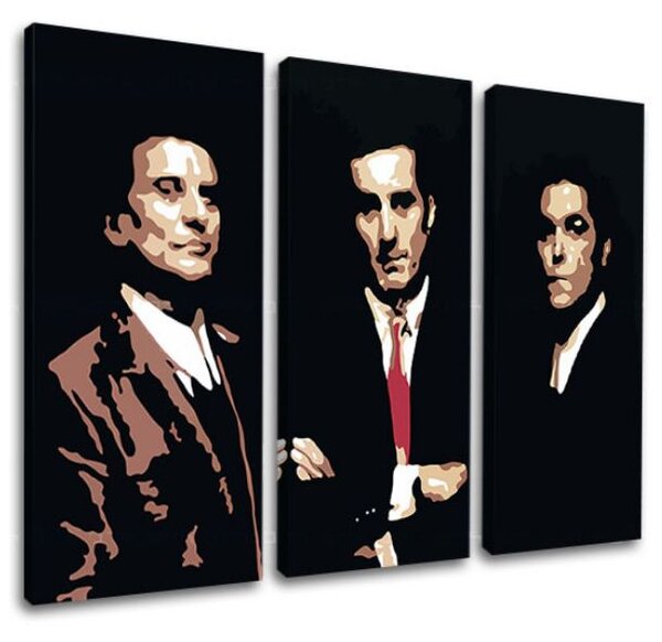 Cei mai mari mafioți de pe ecran GOODFELLAS - Cele mai bune roluri mafiote - 60x40 cm