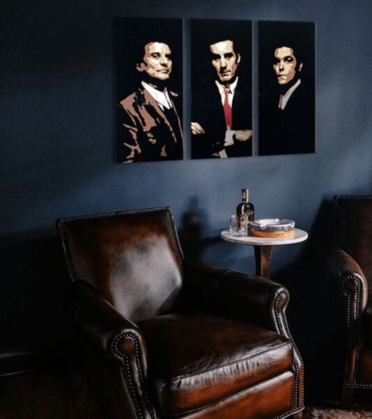 Cei mai mari mafioți de pe ecran GOODFELLAS - Cele mai bune roluri mafiote - 60x40 cm