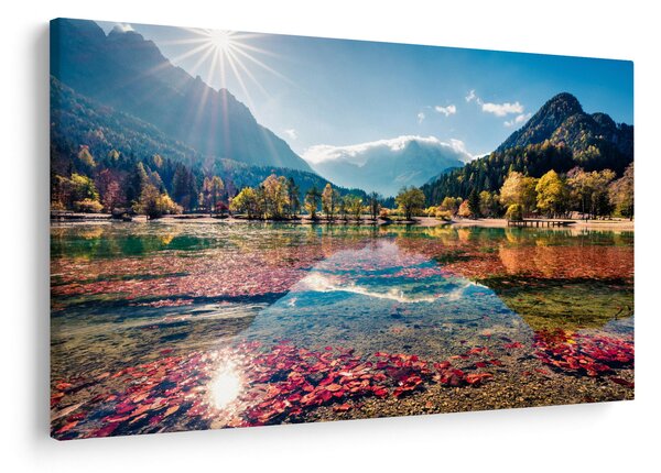 Tablou - Lacul Jasna, Gozd Martuljek, Alpii Iulieni, Slovenia (90x60 cm)