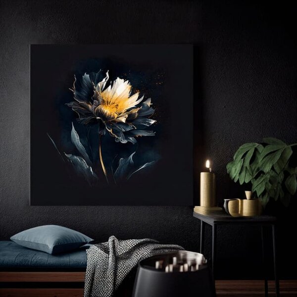 Design decorare pe panza Tentație întunecată - 60x60 cm