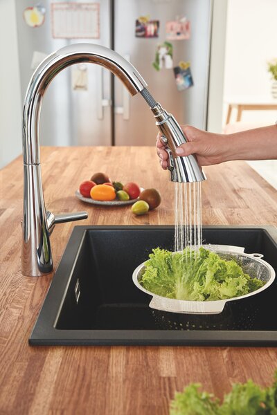 Grohe Zedra baterie bucătărie pe picior StarLight Chrome 32294002