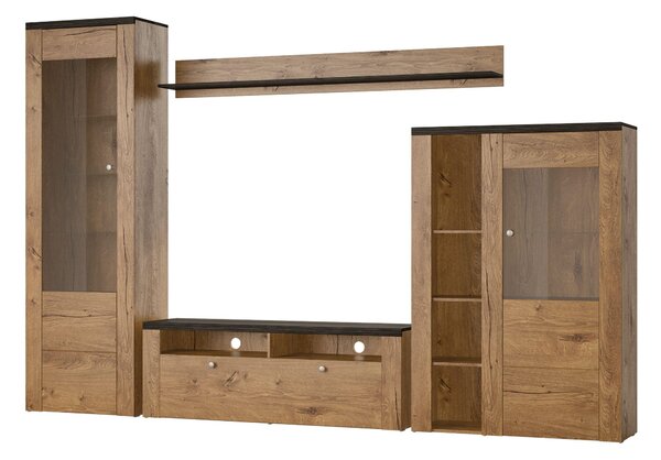 Mobilier living Larita Typ 10 (stejar lefkas). Promo -21%. 1030599
