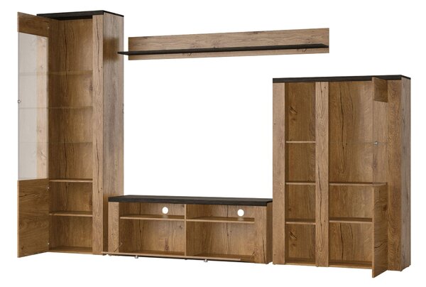 Mobilier living Larita Typ 10 (stejar lefkas). Promo -21%. 1030599