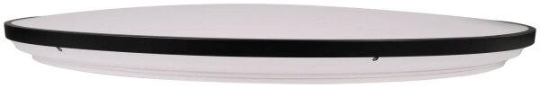 Plafonieră LED dimabilă KERN, 100 W, 230 V, diam. 100 cm, negru, cu telecomandă