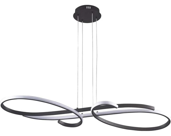 Lustră suspendată VIOLIN LED/40W/230V, neagră