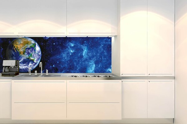 Fototapet pentru bucătărie - globuri 180 x 60 cm