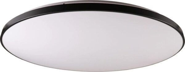Plafonieră LED dimabilă KERN, 100 W, 230 V, diam. 100 cm, negru, cu telecomandă