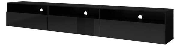 Masă TV Alease Typ 40 (negru + Negru lucios). Promo -21%. 1030547