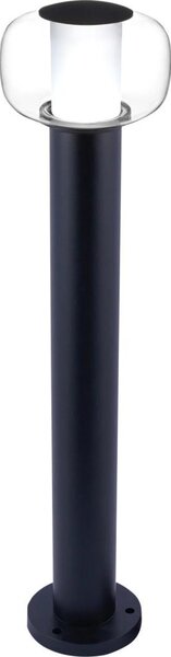 Lampă LED de exterior MALAGA, 12W, 230V, 80 cm, IP44, neagră