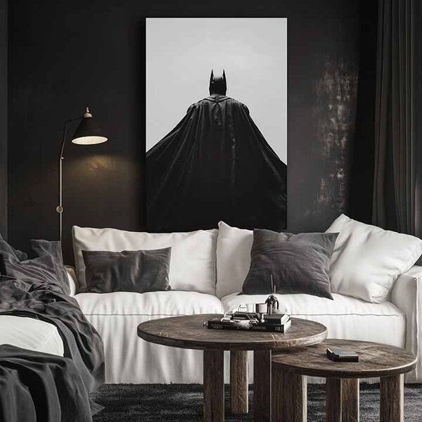 Tablou de perete BATMAN: Gardianul nopții | Pânză italiană - 60x90 cm