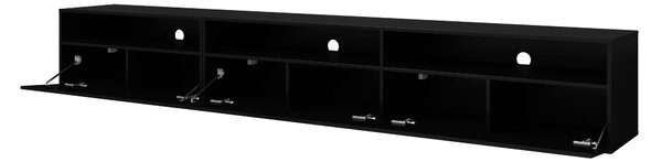 Masă TV Alease Typ 40 (negru + Negru lucios). Promo -21%. 1030547