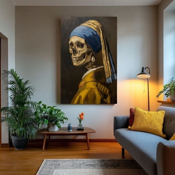 Tablou de perete DARK MUSE | Pânză italiană - 60x90 cm