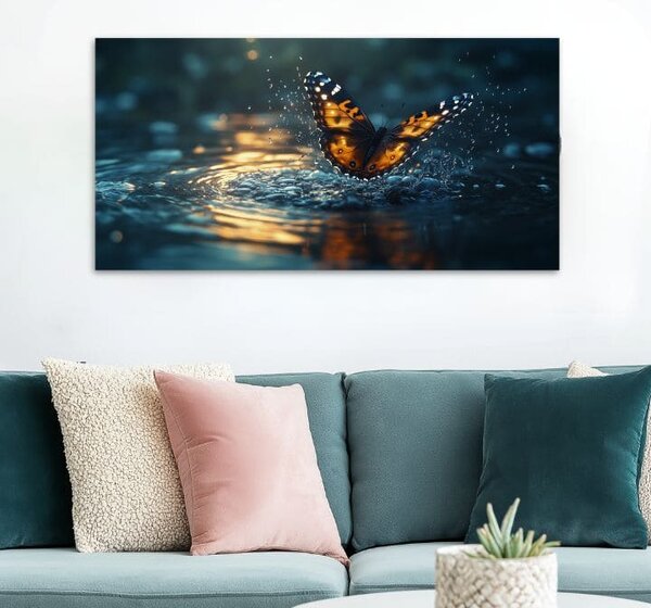 Tablou de perete de Fluture - Magia naturii - 50x100 cm