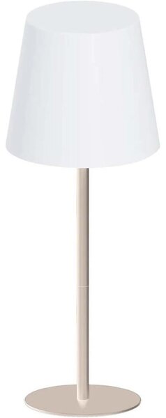 Lampă de masă LED RGB tactilă, reglabilă LUCIA LED/2W/5V 3600 mAh IP44 bej