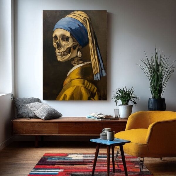 Tablou de perete DARK MUSE | Pânză italiană - 60x90 cm