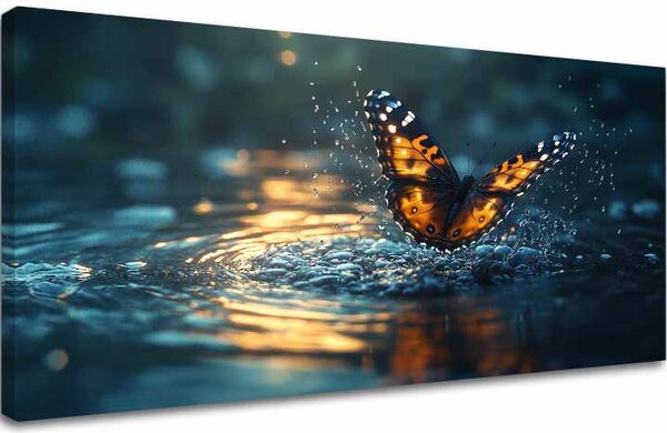 Tablou de perete de Fluture - Magia naturii - 50x100 cm