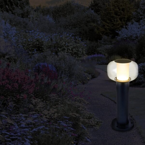 Lampă LED de exterior MALAGA LED/12W/230V 40 cm IP44 neagră