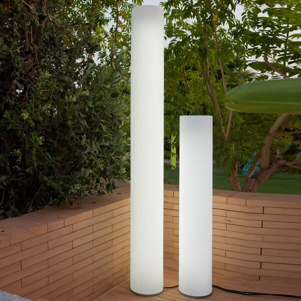 Newgarden Fity bornă luminoasă 100 cm, 3.000 K, Alb, Plastic